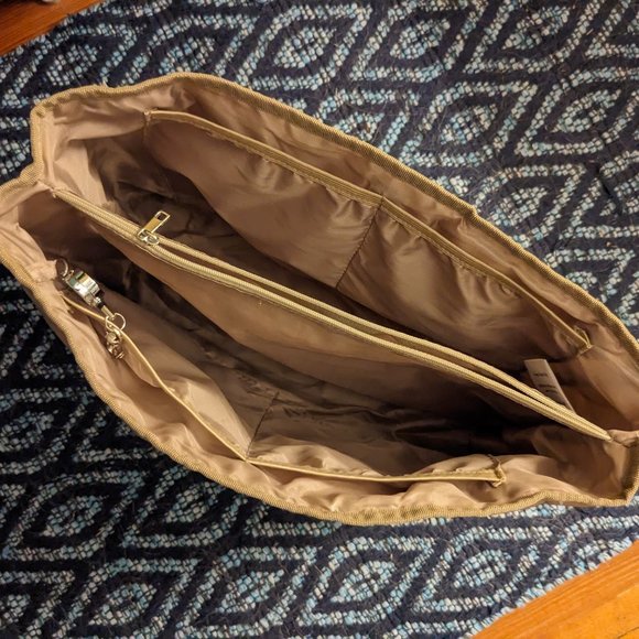 Thirty One Tote Organizer - Taupe EUC - Picture 6 of 8